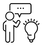 Icon promoting conversation