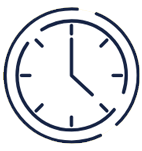 Icon of a clock