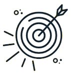Icon of a bullseye